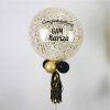 24inch Crushed Confetti Bubble Balloon