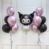 Deluxe Kuromi Latex Balloon Bunch